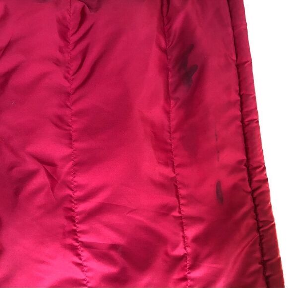 Vintage 2011 Tommy Hilfiger Reversible Jacket Large Black/Red BIG LOGO - Picture 13 of 15